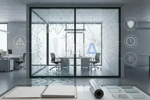 Gümüş aynalı cam filmi uygulaması